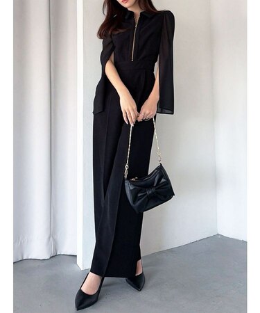 シアースリーブコンビネゾン