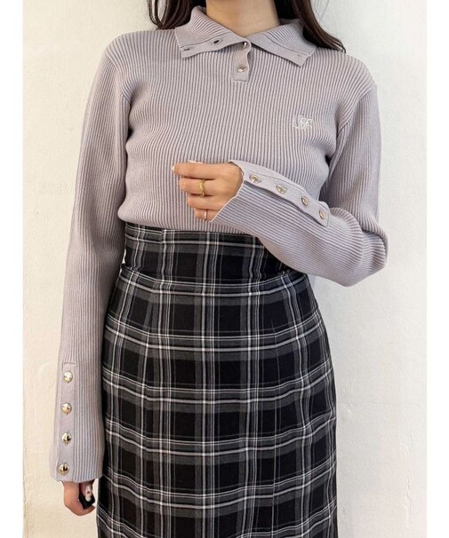 U.S. POLO ASSN.別注 リブハイネックニット