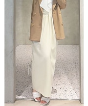 ドレープデザインペンシルスカート