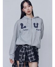 ロゴパッチオーバーフーディ