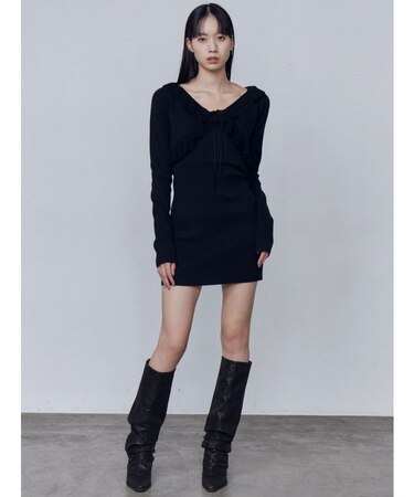 クロップドカーディガンセットアップ