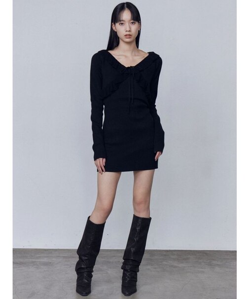 クロップドカーディガンセットアップ