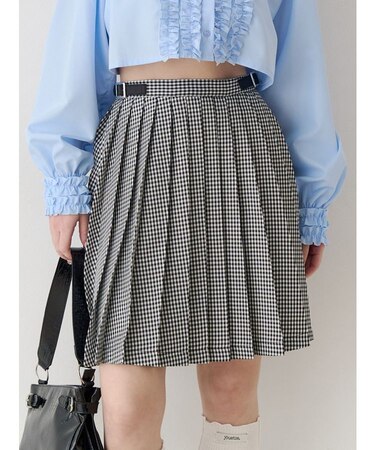 ニーレングスプリーツスカート【セットアップ対応】