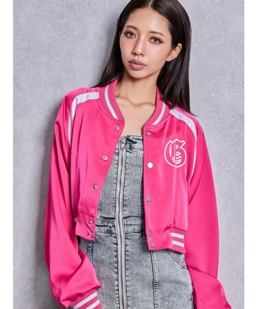 BACK GYDA logo Shortブルゾン