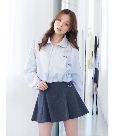 【FILA別注】レース切替トラックジャケット