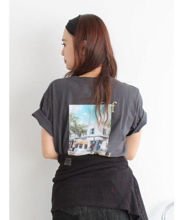 バックフォトプリントTee