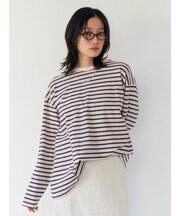 マルチボーダーロングスリーブTee