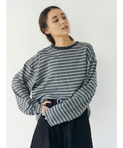 マルチボーダーロングスリーブTee