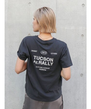 カラーエンブロイダリーTee