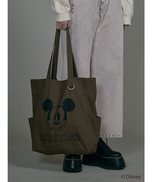ミッキーマウス】トートバッグ｜マークスタイラーアウトレットの
