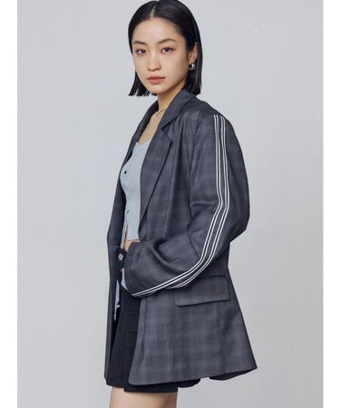 ダブルラインスリーブオーバージャケット