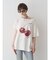 チェリーワンショルルーズTシャツ