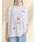 ribbon dog collage tee