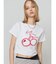 【WEB限定カラーあり】チェリープリントTシャツ
