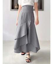 アシメラッフルマーメイドスカート