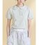 frilly summer polo top