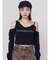 レイヤードロゴロングスリーブTシャツ