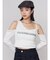 レイヤードロゴロングスリーブTシャツ