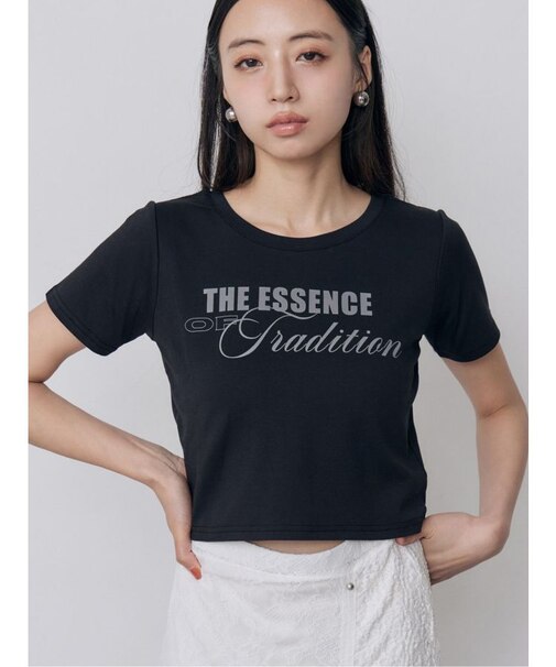 MIXタイプフェイスクロップドTシャツ