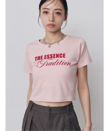 MIXタイプフェイスクロップドTシャツ