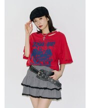 グランジダメージTシャツ
