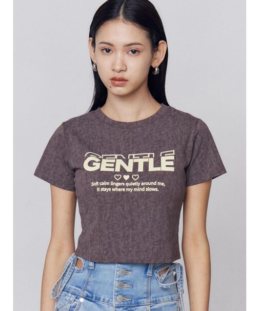 ジェントルプリントTシャツ