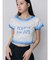 シャドウクロップドTシャツ