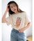 ペイントダメージロゴTee
