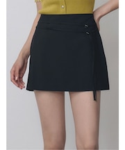 ダブルベルトミニスカート