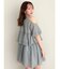 【WEB限定】ボリュームティアードミニワンピース