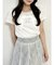 リボンディティールドッキングTシャツ