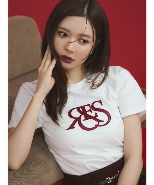 ポイントロゴデザインTシャツ