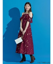 Harry Potterコレクション ロゴプリントケープキャミワンピース