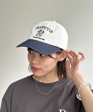 DOG刺繍キャップ