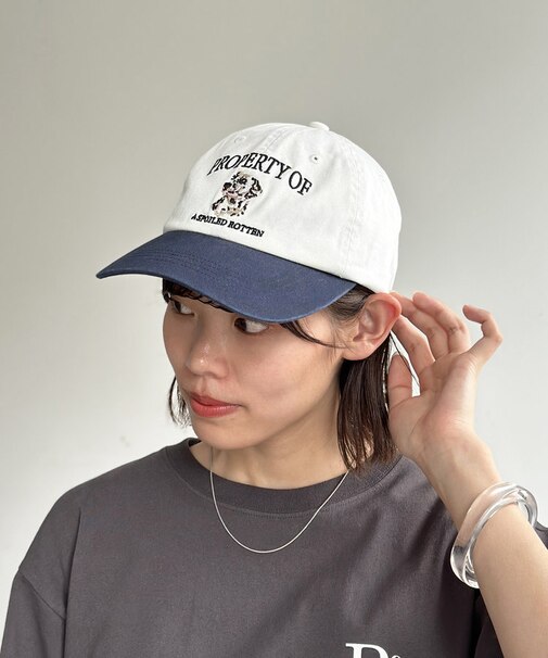 DOG刺繍キャップ