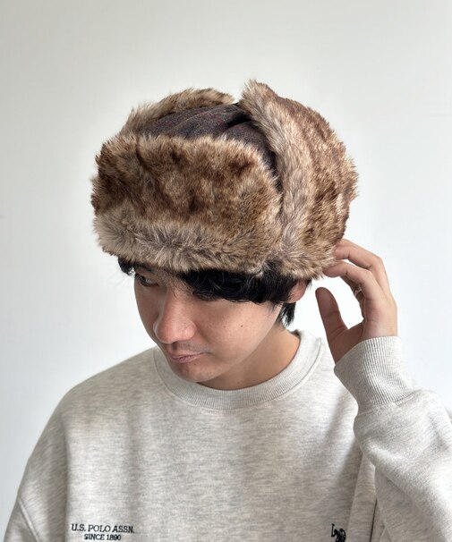 チェックフライトキャップ