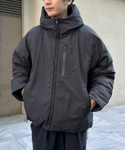 フーデットパデットブルゾン