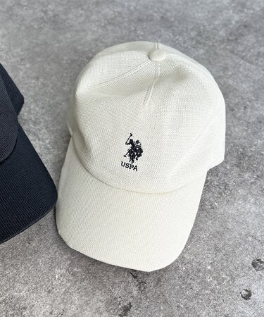 【U.S. POLO ASSN.】1ポイント刺繍サーモキャップ