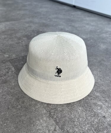 【U.S. POLO ASSN.】1ポイント刺繍サーモバケハ