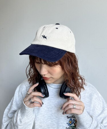 【POLO CHAMPS】コーデュロイキャップ