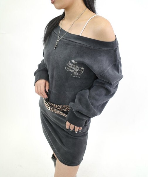 【WHO'S WHO gallery】【SLOPPY】オフショルワンピ