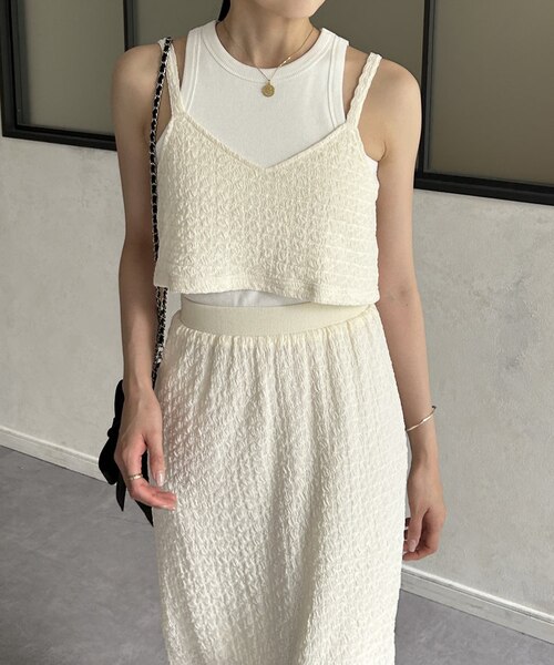 ジャガードビスチェセットアップ｜パルグループアウトレットの