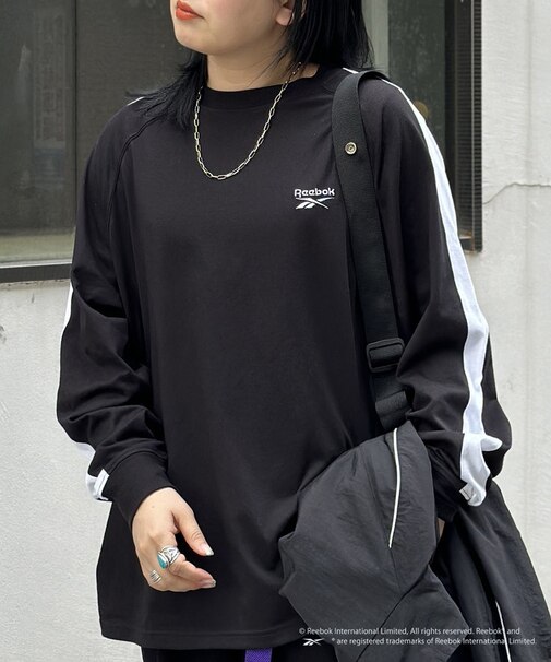 【Reebok】ライン切替T