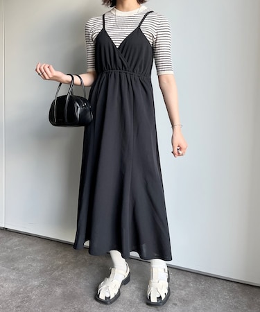 ジョーゼットポンチ2WAYキャミワンピース