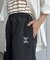 ナイロン1ポイント刺繍イージーパンツ