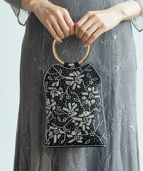 オケージョン】リングハンドルビジューバッグ｜パルグループ