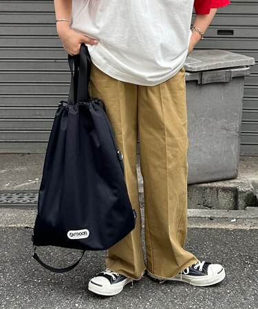 【pipi'sセレクト】裾フリンジチノパンツ