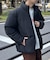 ナイロンストレッチ中綿ブルゾン