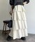 裏毛ティアードスカート