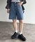 デニムバギーショーツ